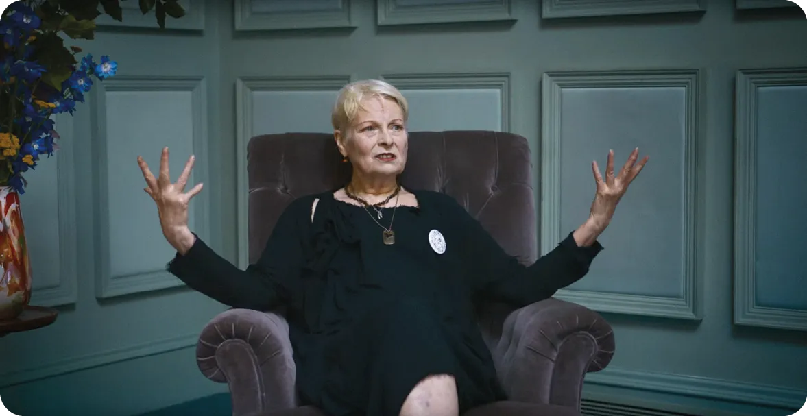 Official trailer of Westwood: Punk, Icon, Activist, 2018.