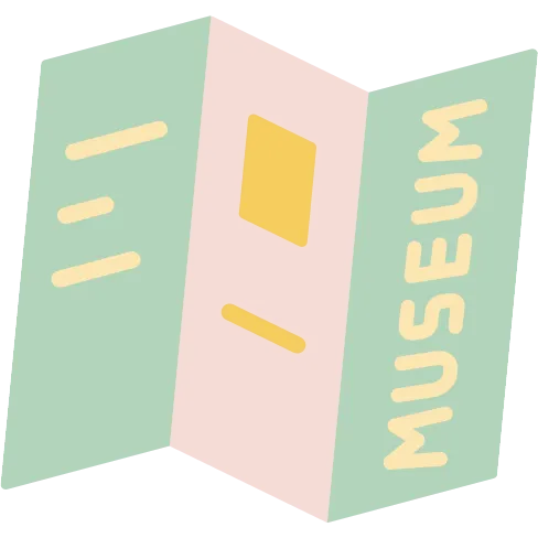 Brochure de musée.