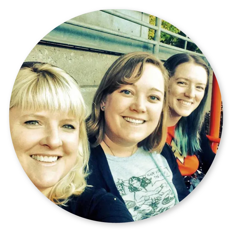 Cynthia Hand, Brodi Ashton, and Jodi Meadows portrait