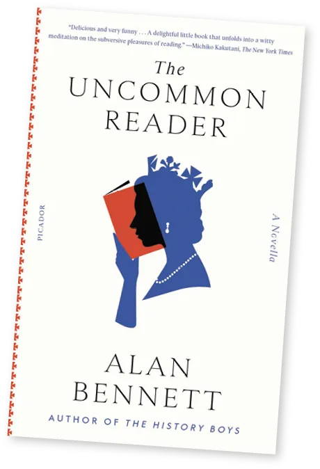 Book cover of the Uncommon Reader, by Alan Bennett