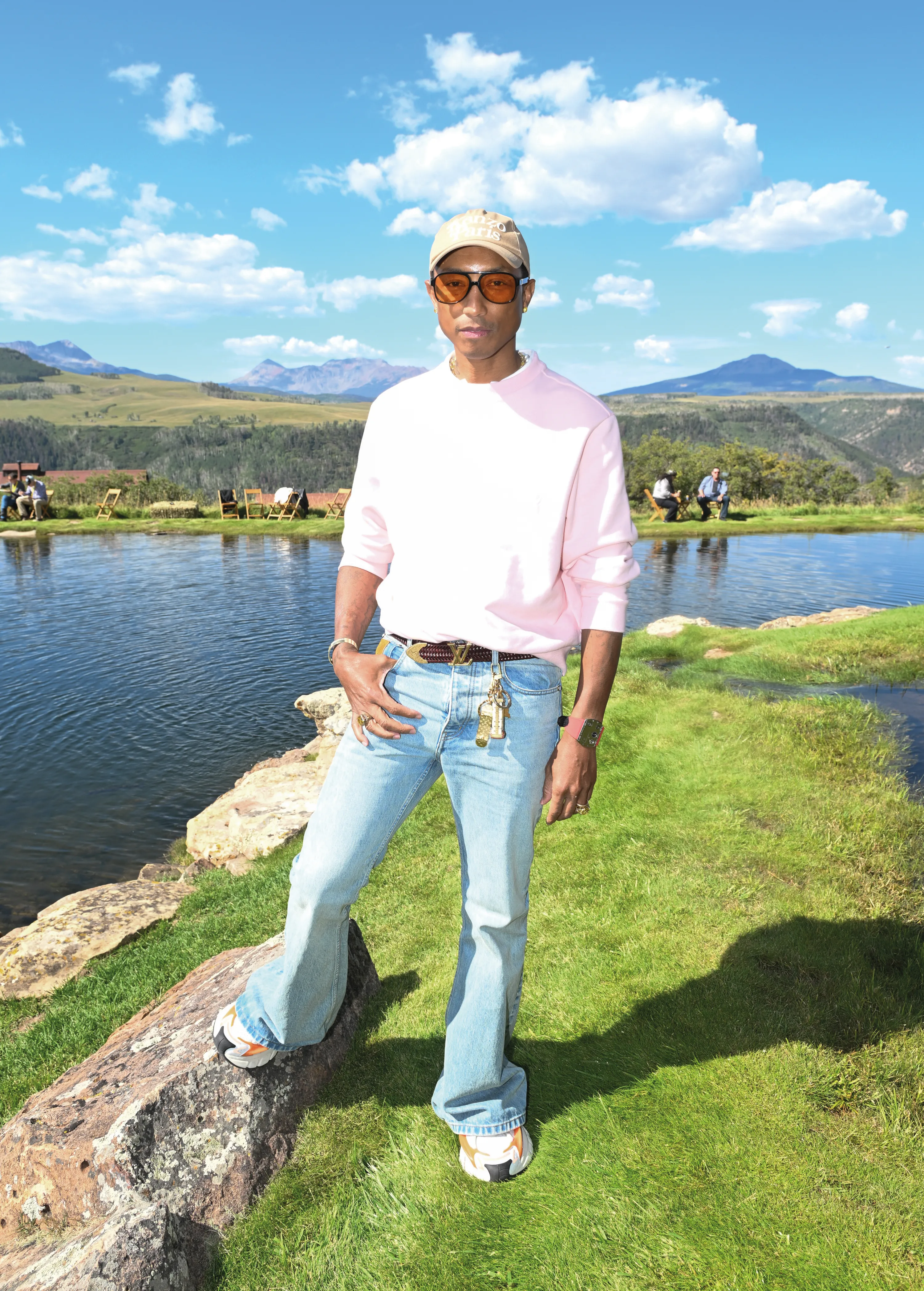 Portrait de Pharrell Williams.