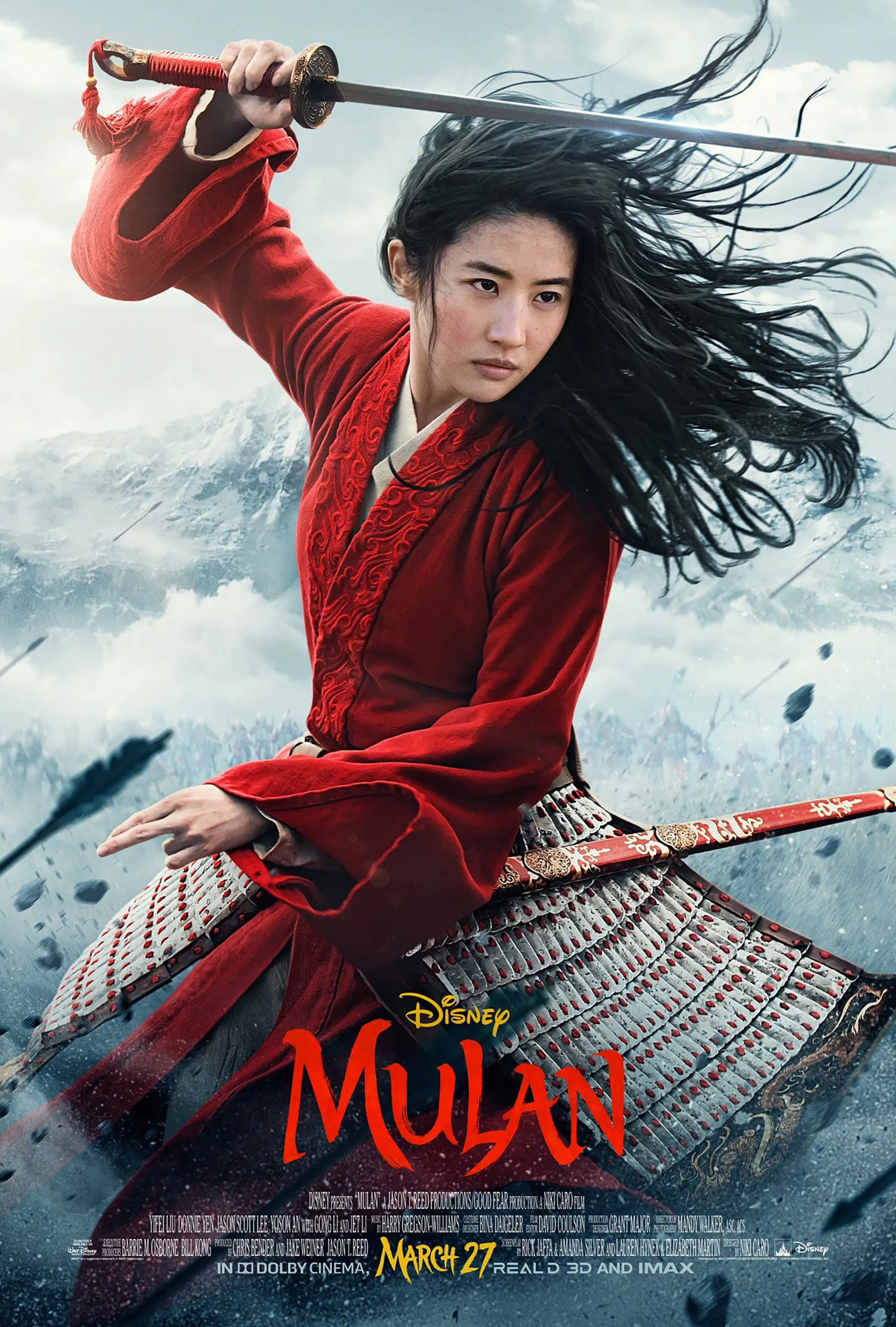 Mulan, Niki Caro, 2020.