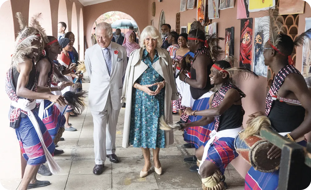 King Charles III and Queen Camilla visit Kenya, 2023.