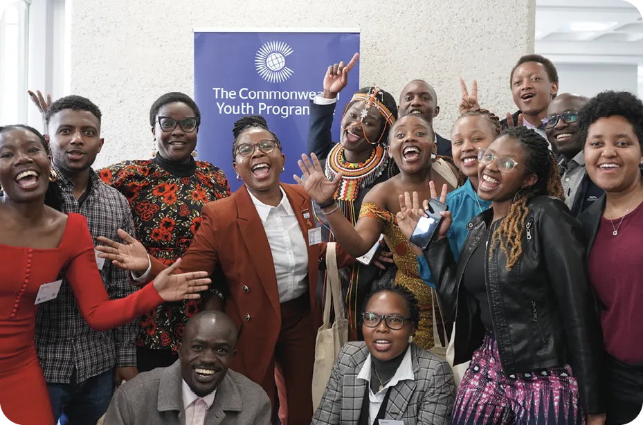 Youth leaders during the 2023 Commonwealth Year of Youth.