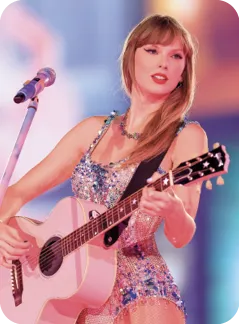 Portrait de Taylor Swift.