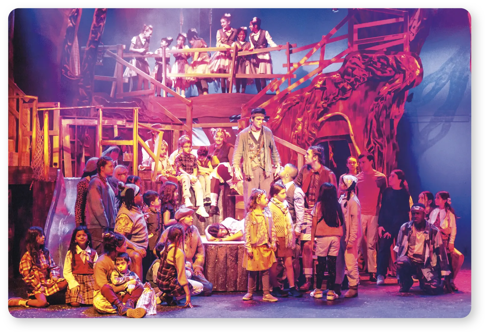 Peter Pan by Chickenshed, musical produced for Great Ormond Hospital, 2016.