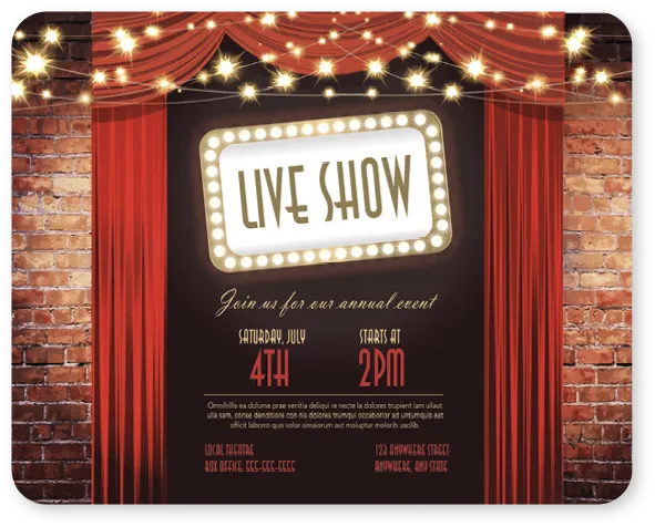 Live show.