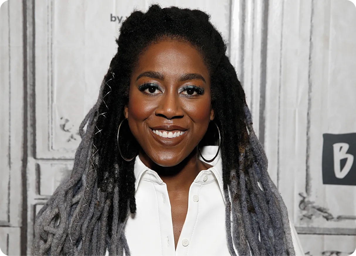 Tomi Adeyemi attends an event in New York City
to discuss Children of Virtue and Vengeance, 2019.