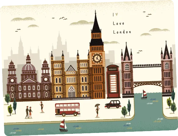 Un dessin de Londres