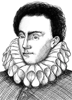 Reproduction du portrait d'Étienne de La Boétie.