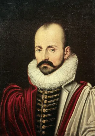 École française, Portrait de Michel de Montaigne, XVIIe siècle, musée des châteaux de Versailles et de Trianon.
