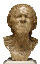 Franz Xaver Messerschmidt, L'Homme qui baille (en haut) et
L'Homme vexé (en bas), vers 1770, sculpture, musée des Beaux-
Arts de Budapest, Hongrie.