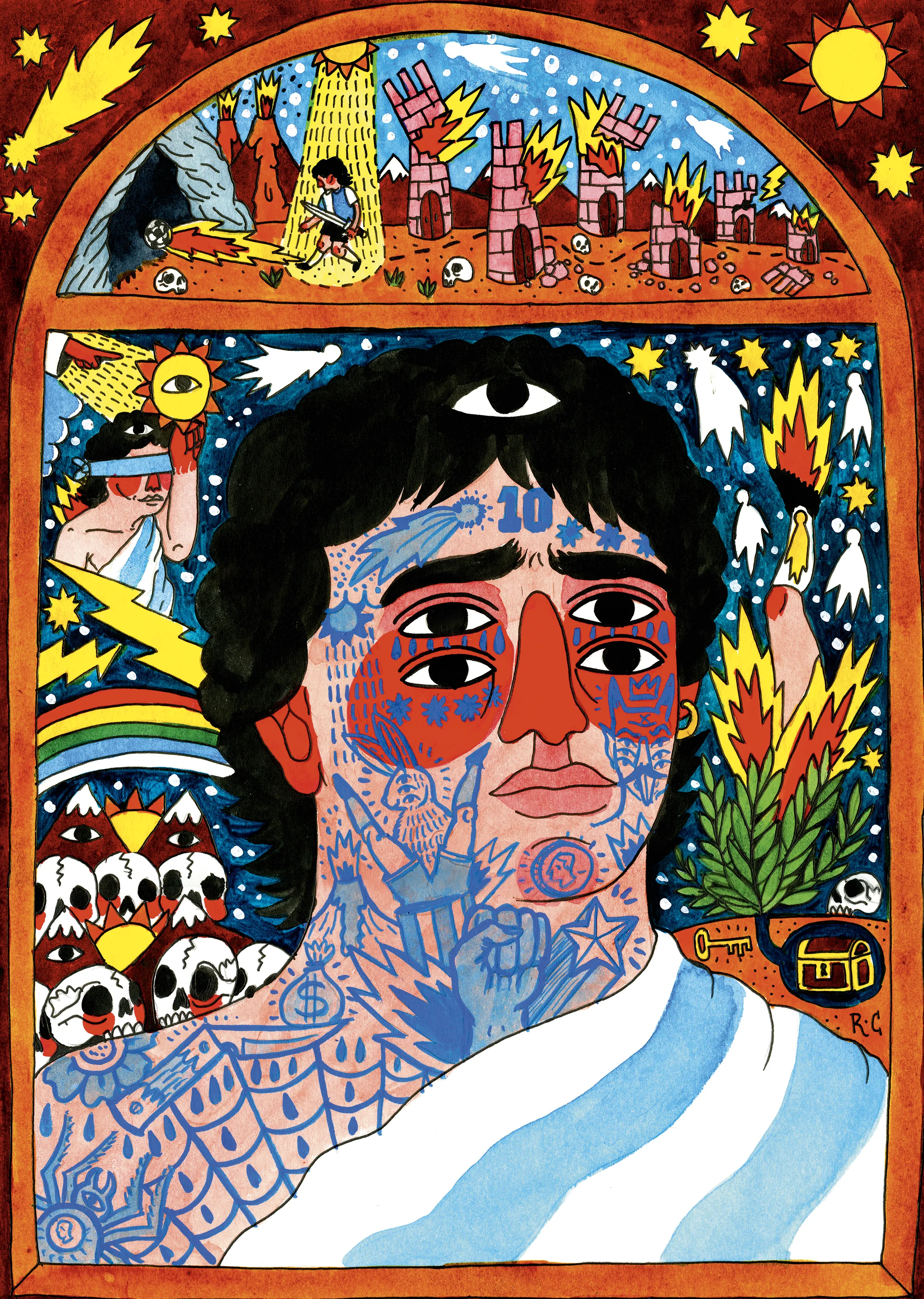 Ricardo Cavolo, Diego, 2015.