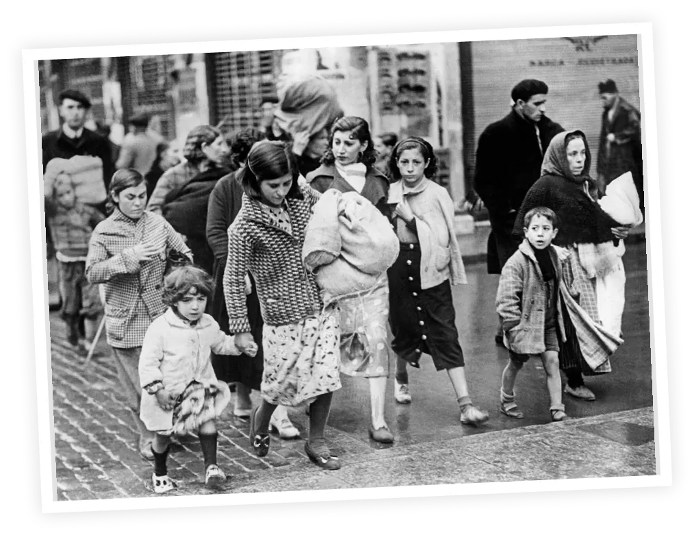Foto del exilio republicano