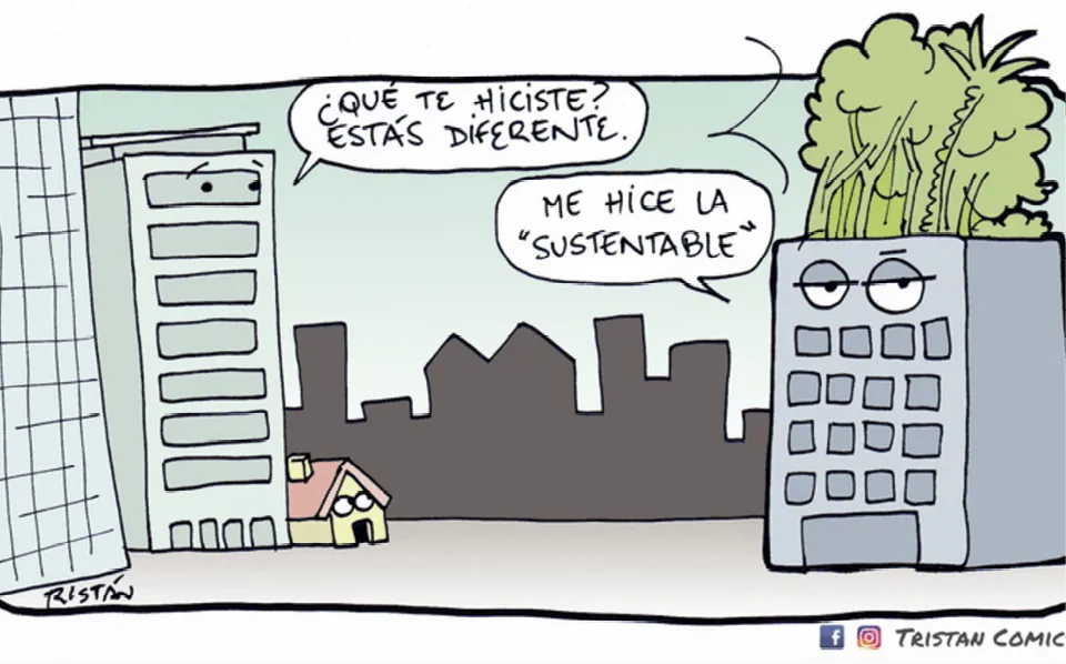 Viñeta de Tristán Comics.