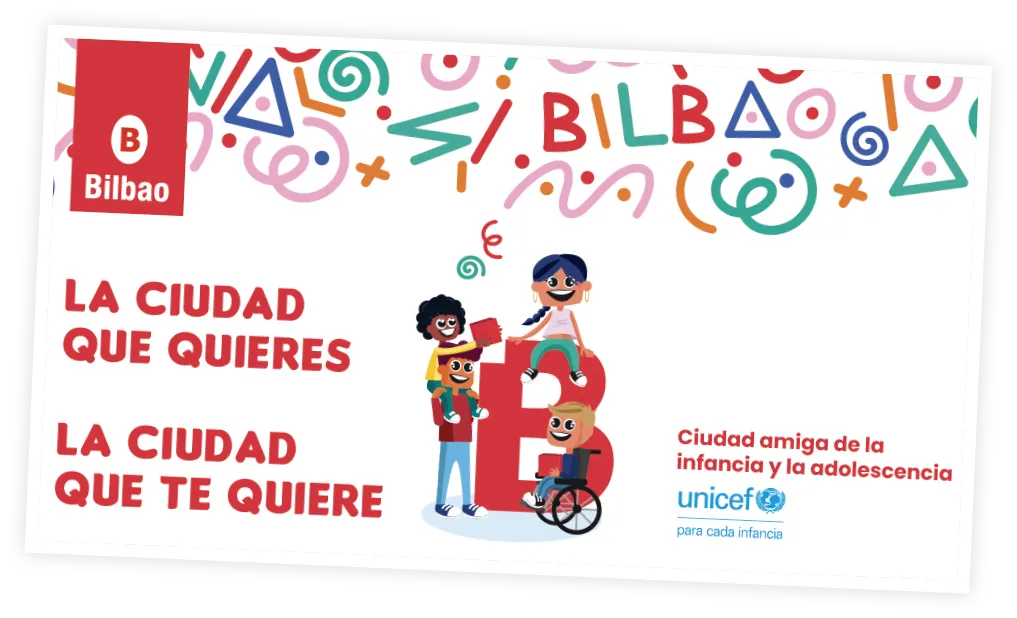 Campaña del ayuntamiento
de Bilbao, bilbao.eus, 2023.