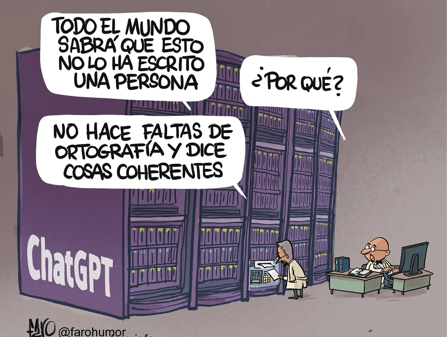 Viñeta de @farohumor.