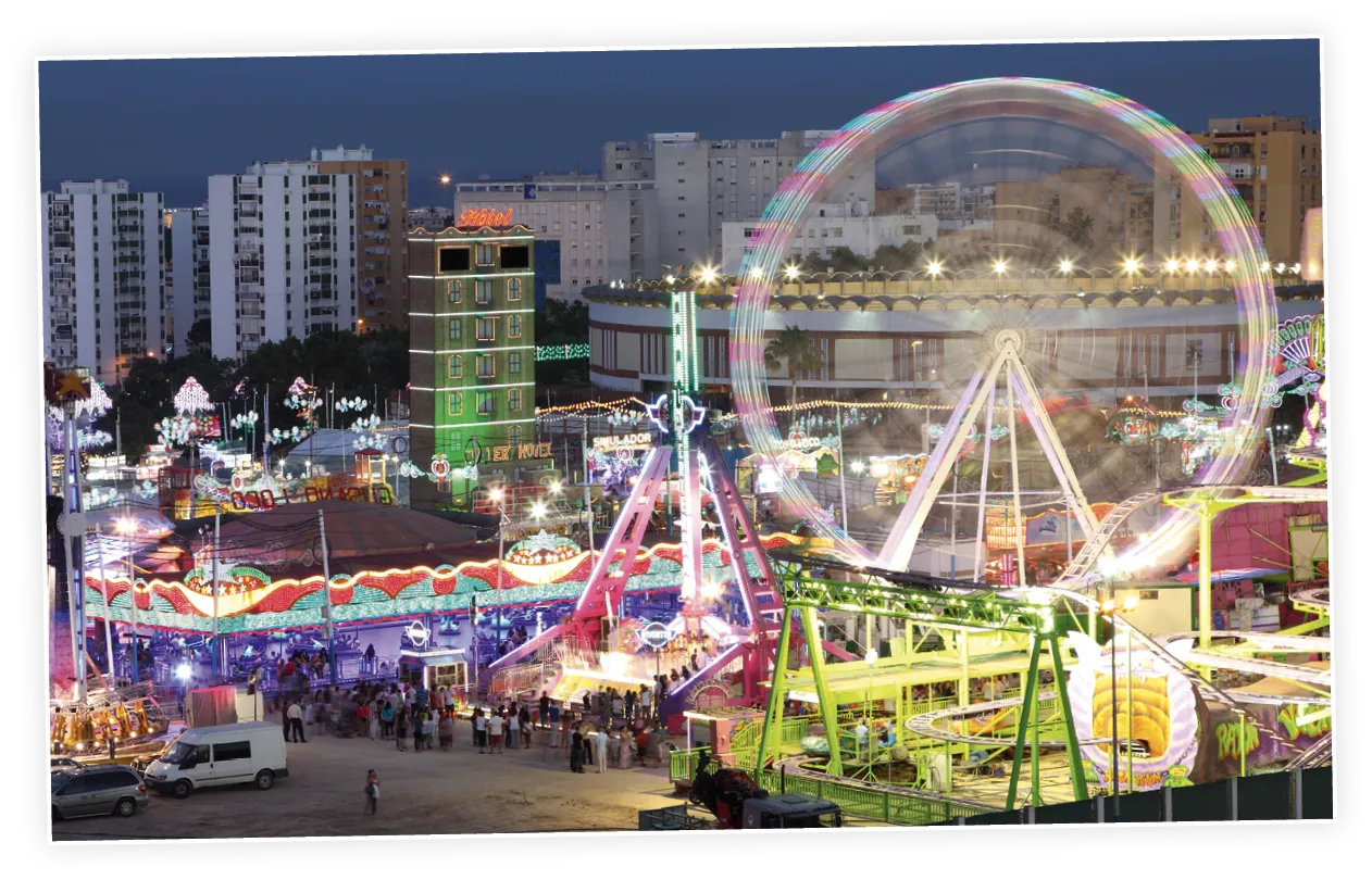 Noria en la Feria Real de Algeciras, 2023