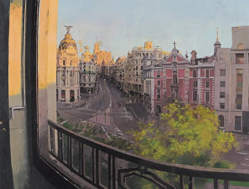 Antonio López, Gran Via, 1 August 7:30a.m., 2009-2011.