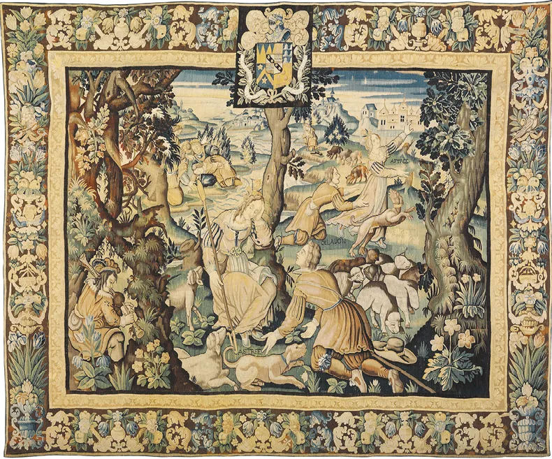 Représentation d'Astrée et Céladon, vers 1600-1650, collection privée.