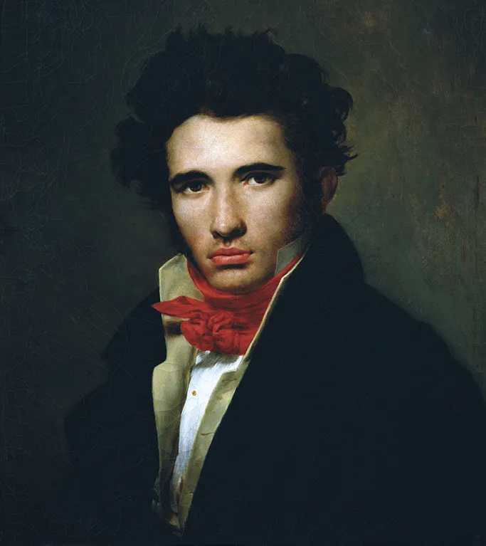 Léon Cogniet, Autoportrait, vers 1818