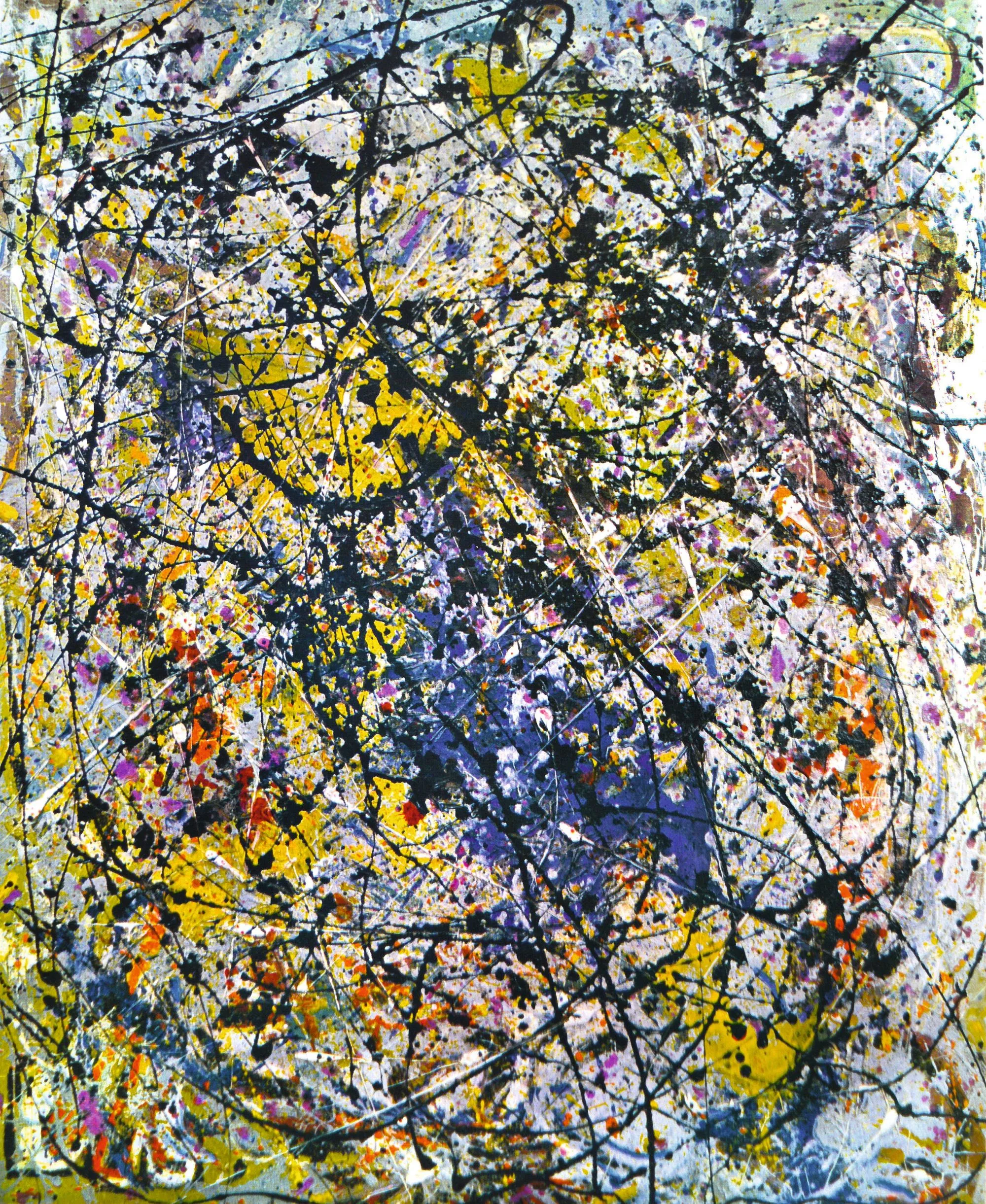 Peinture Jackson Pollock