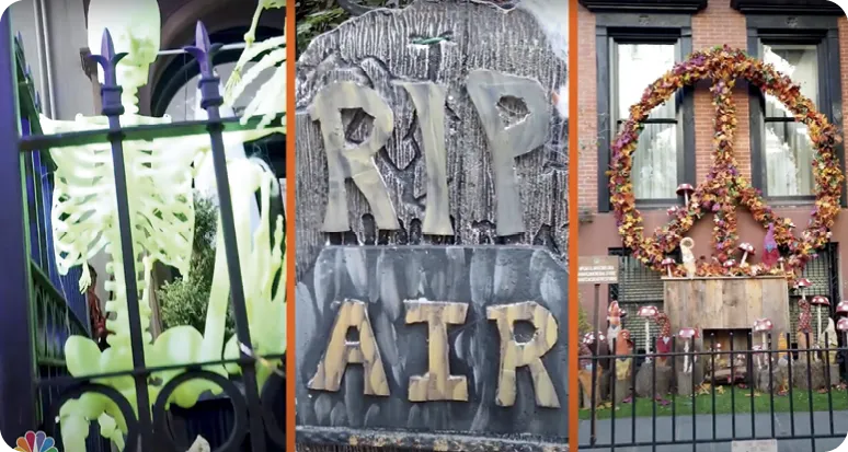 Here's Where to See the Best Halloween Decorations, 2021.