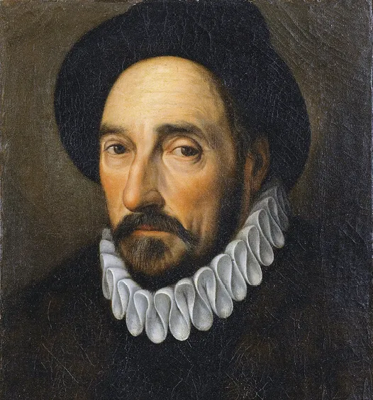 Anonyme, Portrait de Michel de Montaigne, 1800, huile sur toile, collection privée.