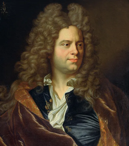 Hyacinthe Rigaud,
Portrait de Jean de La Bruyère, XVIIe siècle, huile sur toile, musée Condé, Chantilly.