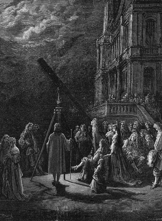 Gustave Doré, illustration pour « Un animal dans la lune » de La Fontaine, XIXe siècle, collection privée.