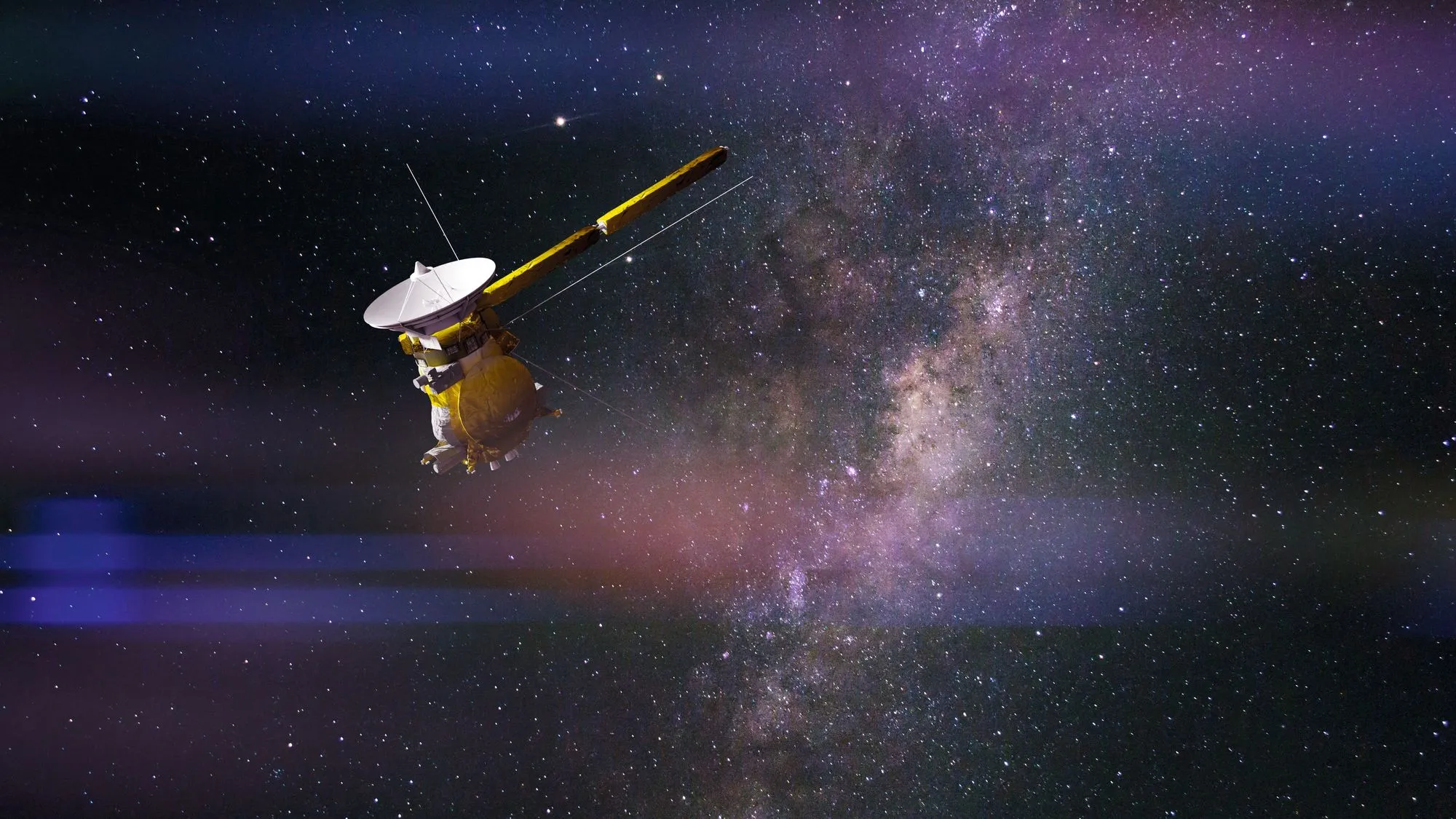 Voyage spatial des sondes Cassini-Huygens