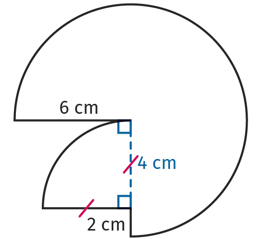 figure géométrique avec cercle et rectangle