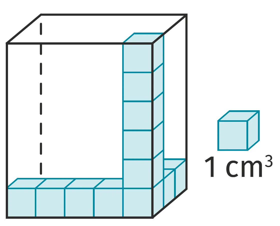 solide avec cubes unités