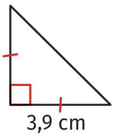 triangle rectangle avec codage