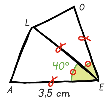 triangle avec codages