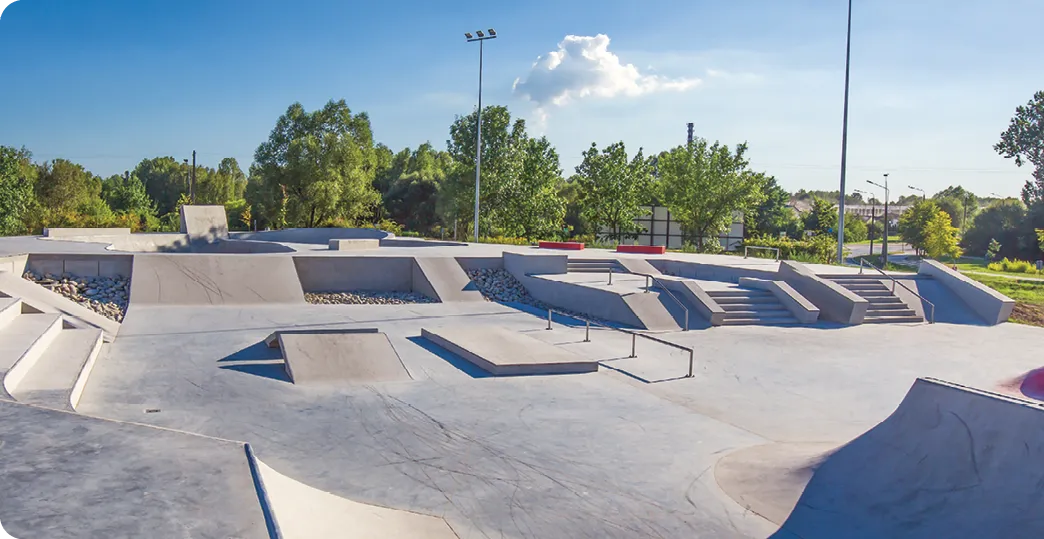 Rénovation d'un skatepark photo