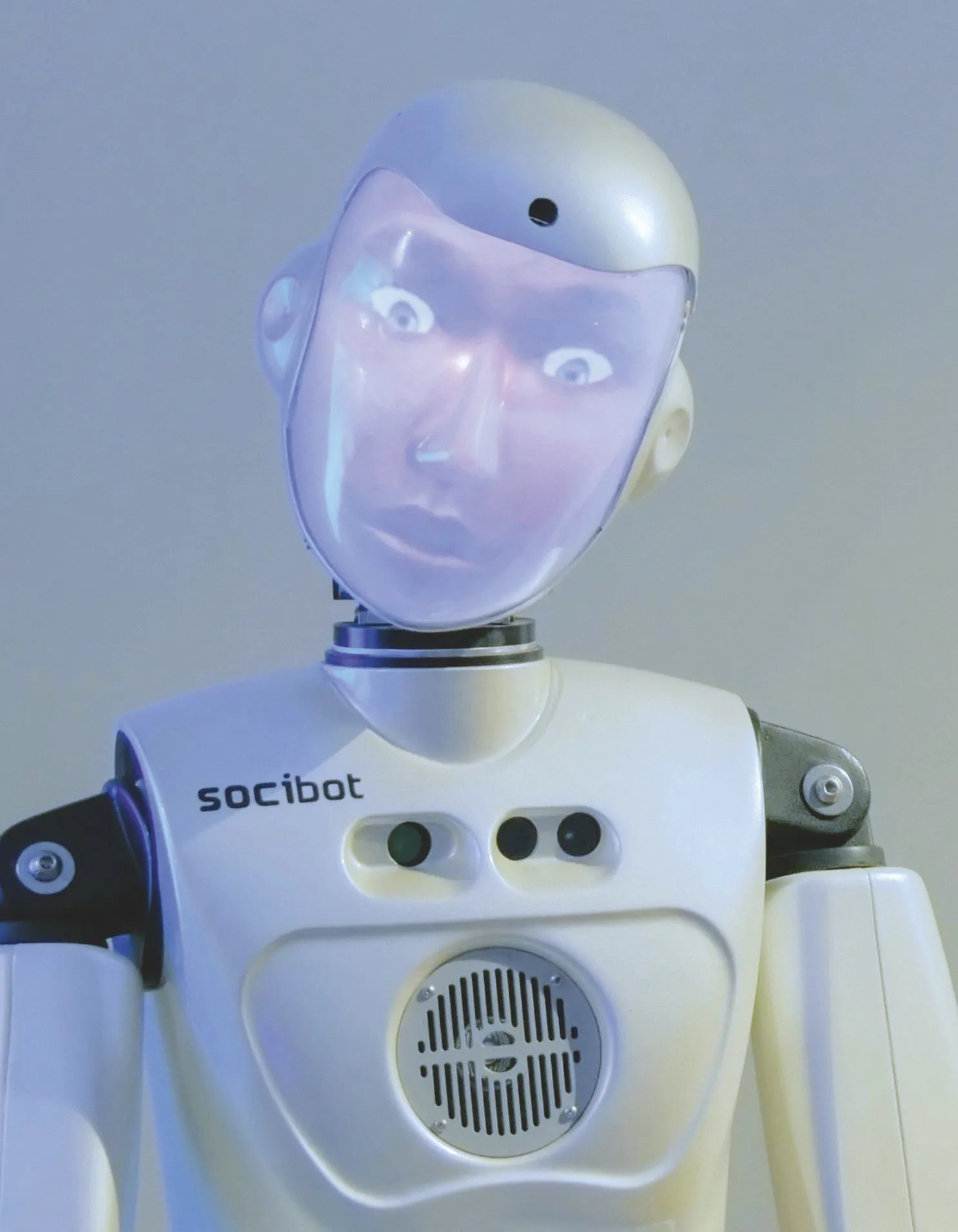 Un robot humanoïde