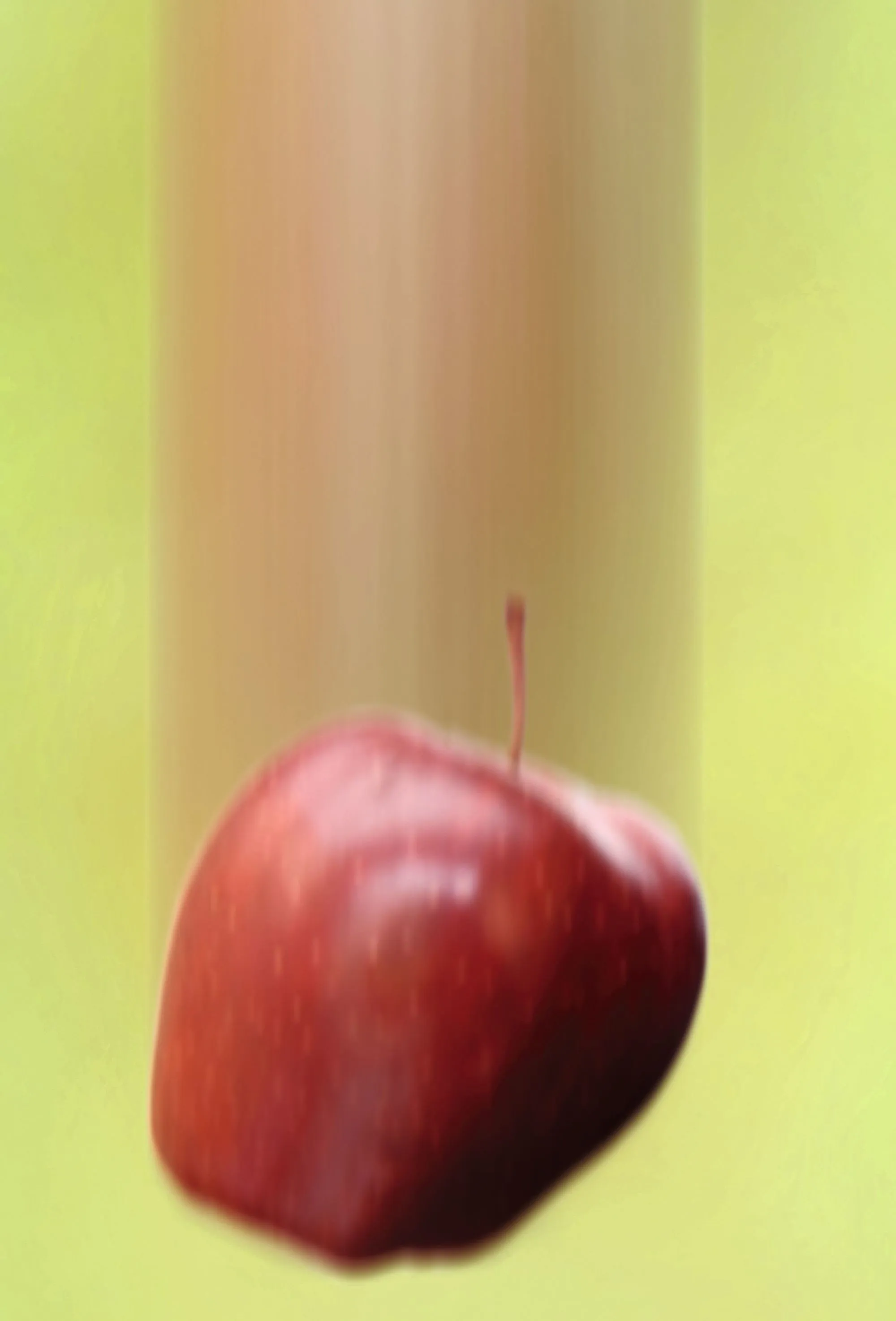 Le champ de pesanteur : chute d'une pomme