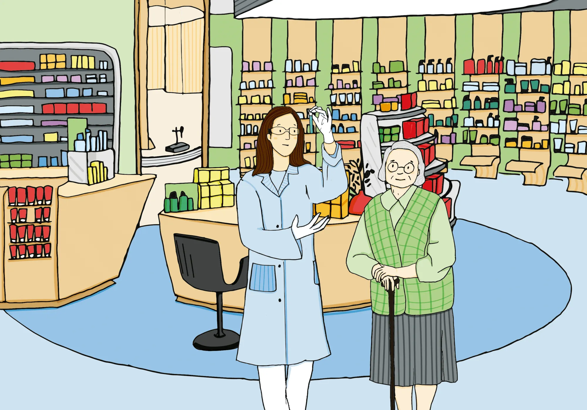 Pharmacie illustration