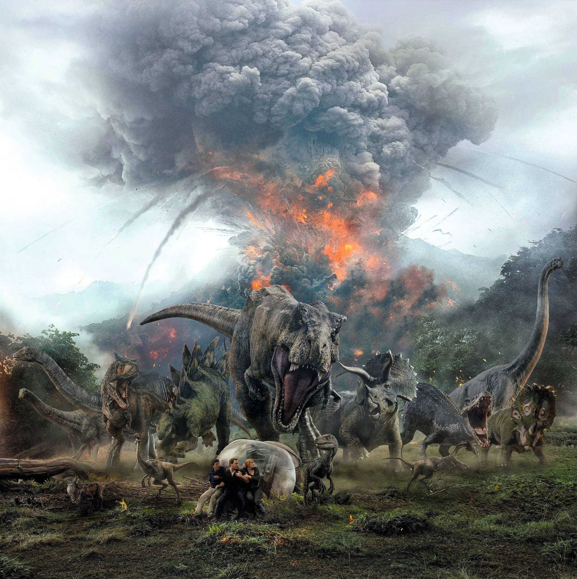Affiche de Jurassic World, Fallen Kingdoms
