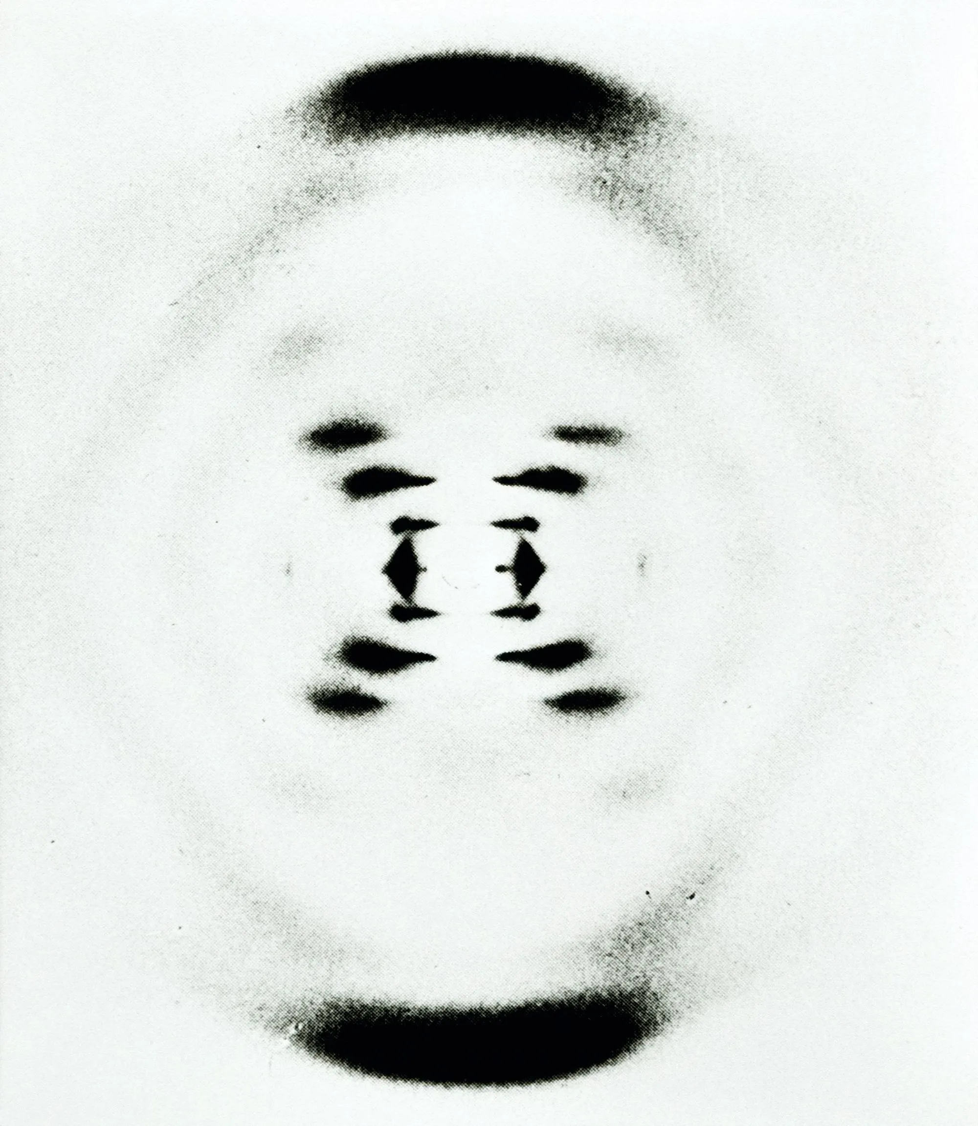 Photographie B51 de l'ADN obtenue par cristallographie aux rayons X