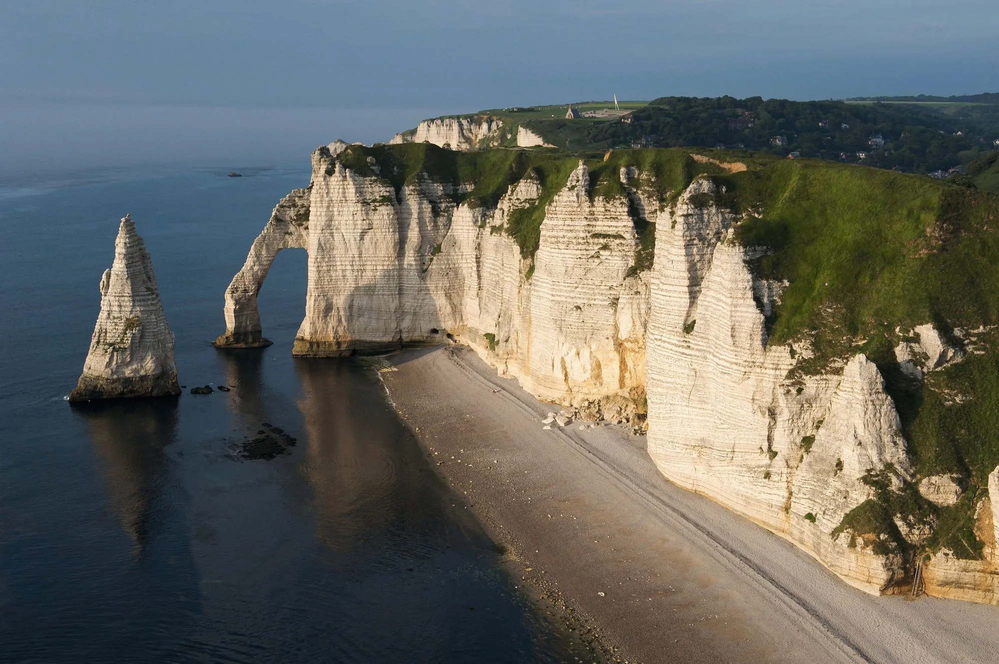 La falaise d'Étretat en Normandie