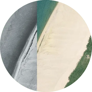 Vues aériennes de la dune du Pilat en 2015