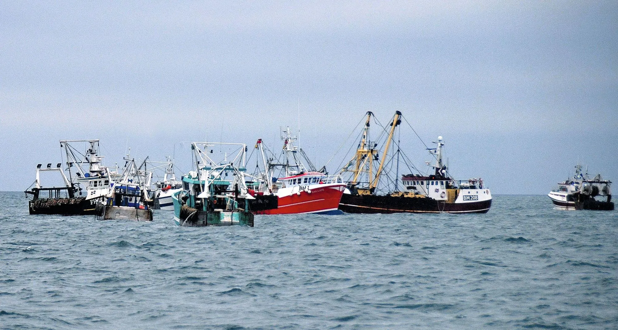 Heurts pêcheurs français et britanniques