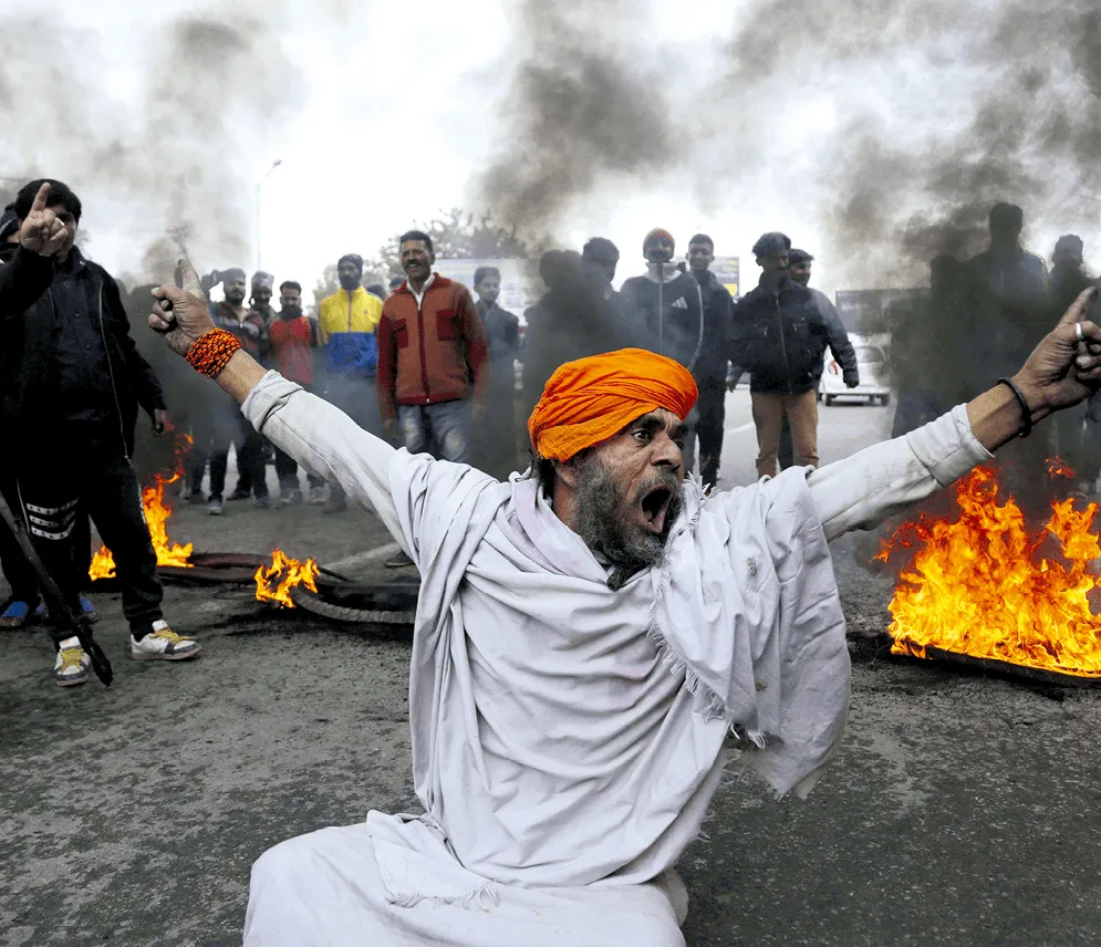 Channi Anand, manifestants indiens à Jammu, Terrorisme et nationalisme hindou