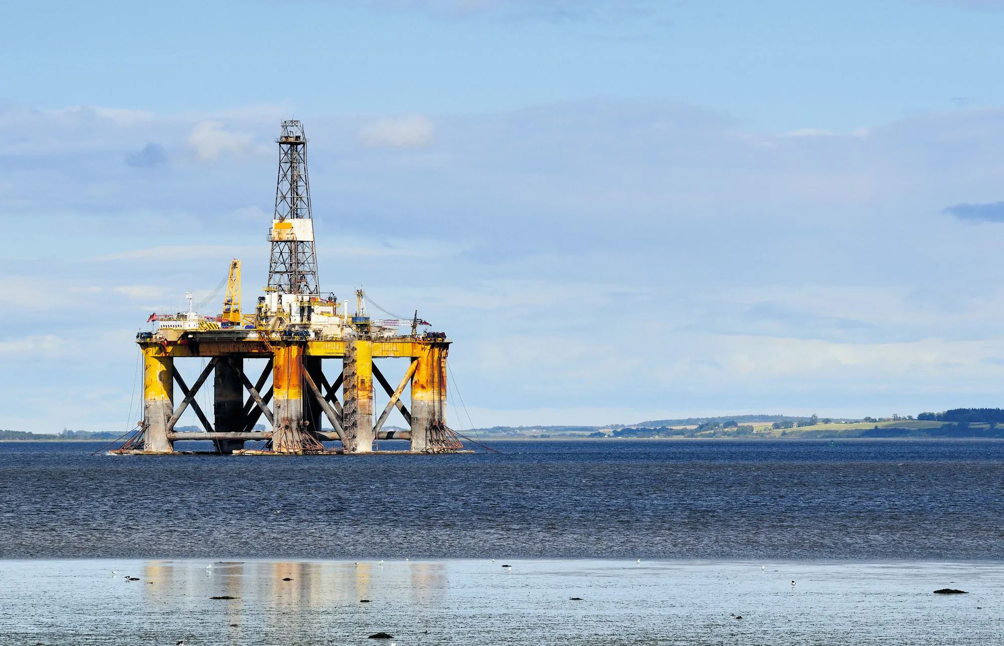 Plateformes pétrolières en Écosse (Royaume‑Uni)