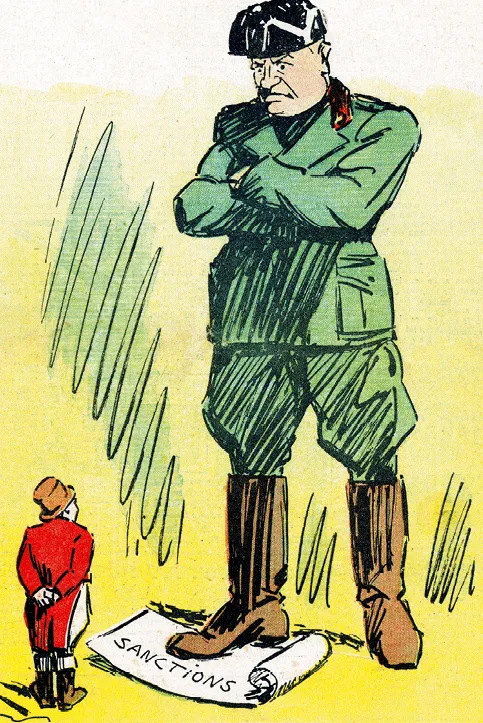 Gabriel Gobin, caricature dans Le Pèlerin, 5 juillet 1937