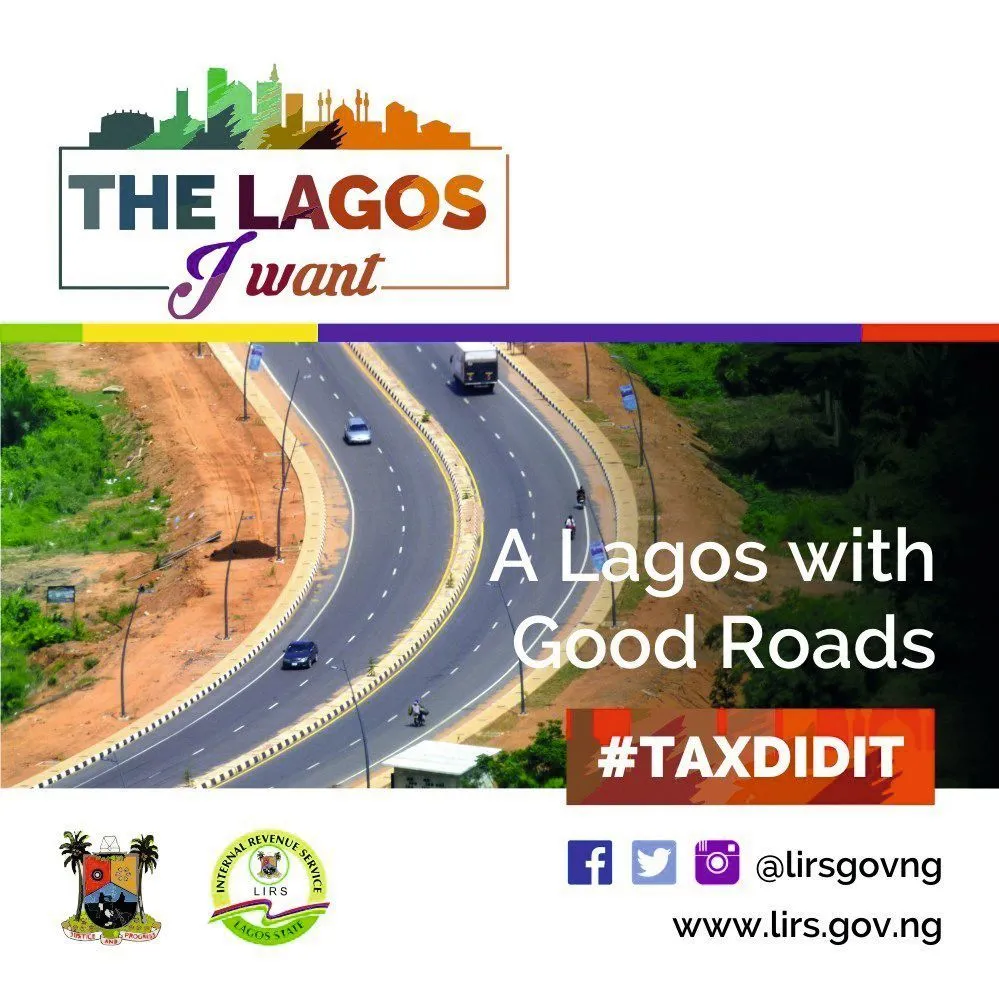 affiche #TaxDidIt Lagos