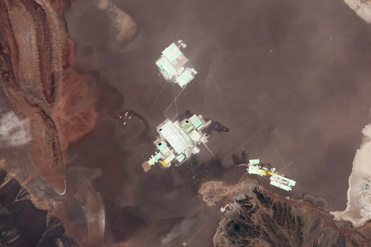 Un espace de production minière : le désert d'Atacama