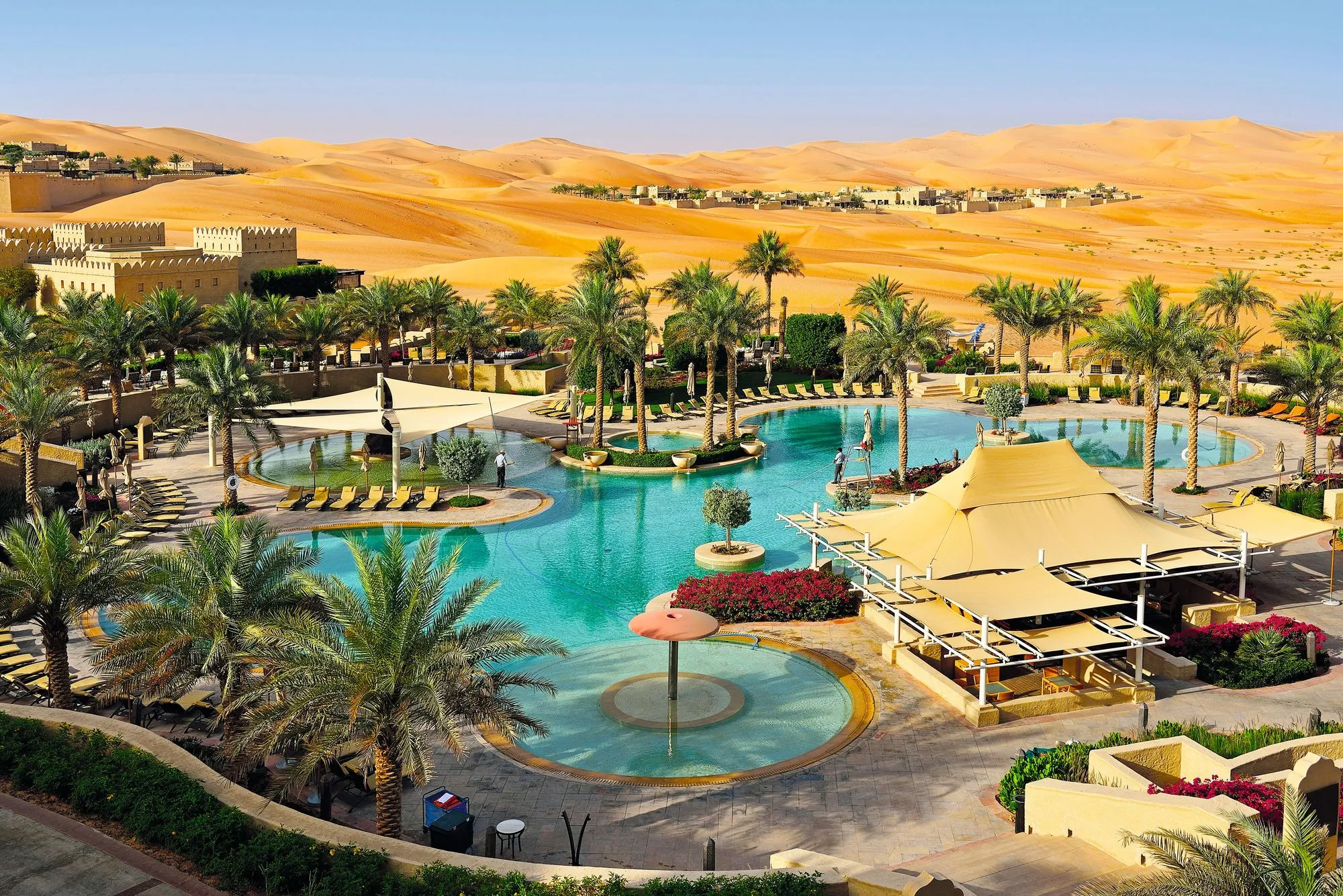 Le Qasr Al Sarab, hôtel de luxe dans l'oasis de Liwa